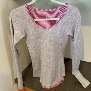 Lululemon reversible long sleeve top